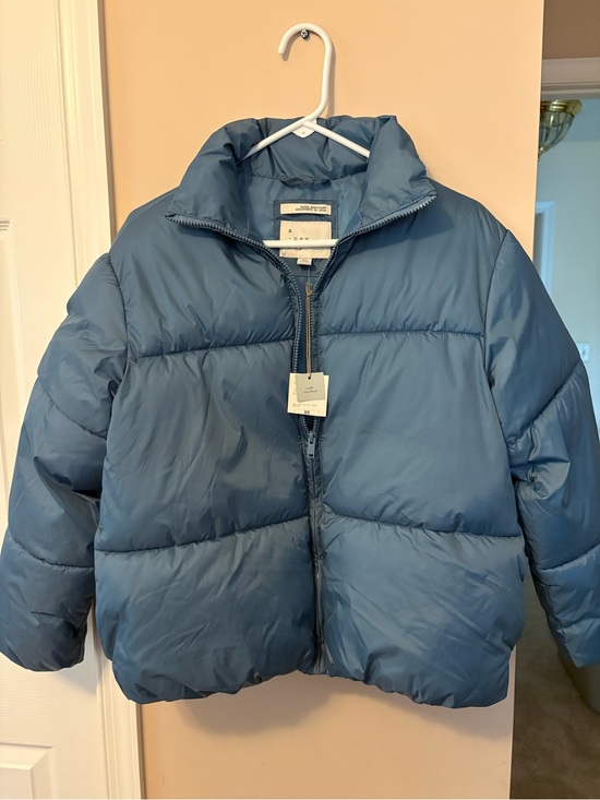 a new day Jackets & Blazers - a new day Steel Blue Women's Puffer Jacket